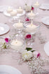 Bolsius Floating Candle-White, Wax, 4.5cm w X 3cm h