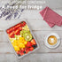 Refrigerator Organizer Bins Produce Saver - 2.5L x 3 SILIVO Fridge Storage Containers with Removable Drain Tray for Produce, Fruits, Vegetables, Meat and Fish