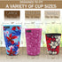 Spoton Iced Coffee Sleeve €œ 3 Pack with Pouch Reusable Ice Java Sock for Cold Drink Cups Neoprene Insulated Cup Sleeves Compatible Starbucks, McDonalds and Dunkin Donuts (Color Paws), SLVB3SML