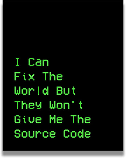 Computer Technology Poster, Print or Canvas - Geek Wall Decor - Coding Wall Art - Gifts for Computer Geeks, Nerds, Programmers & Coders - 8x10 unframed print