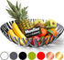 Mueller Fruit Basket, European Fruit Bowl, Fruit and Vegetables Holder for Counters, Kitchen, Countertop, Home Decor, High-end Look, Gray