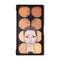 Ruby Kisses 3D Contour Artist Powder Palette Light Medium Define your cheekbones, perfect your nose, and sculpt your jawline