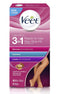 Veet Leg and Body Hair Remover Cold Wax Strips, 40 Count (Packaging May vary)