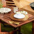 DII Melamine Reusable 9" Round Party or Picnic Plate, Set of 12, White