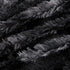 Comaza Soft Fuzzy Faux Fur Throw Blanket,Reversible Lightweight Shaggy Fluffy Cozy Plush Fleece Comfy Furry Sherpa Microfiber Blanket for Couch Sofa Bed,as Gift Home Decor(Tie Dye Black,Throw 50"x60")