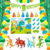 Decorlife Dinosaur Birthday Decorations, 92 Pack Dinosaur Birthday Party Supplies for Boys, Pin the Tail on the Dinosaur, Dino Foil Balloons, Fringe Curtains, Banner, Party Hats Included