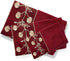 Popular Bath 970425 Ombre Rose, Towel Set 3PC, Burgundy