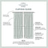 Exclusive Home Curtains Indoor/Outdoor Solid Cabana Tab Top Curtain Panel Pair, 54x120, Taupe