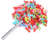 Battife Confetti Wands 10Pack Colorful Tissue Paper Confetti Flick Flutter Sticks for Wedding Celebrations, Anniversary, Birthday Parties, 7.8 inch