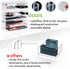 Acrylic Makeup Palette Organizer 8 Spaces Makeup Holder Organizer For Vanity Clear Cosmetics Makeup Organizer for Drawers