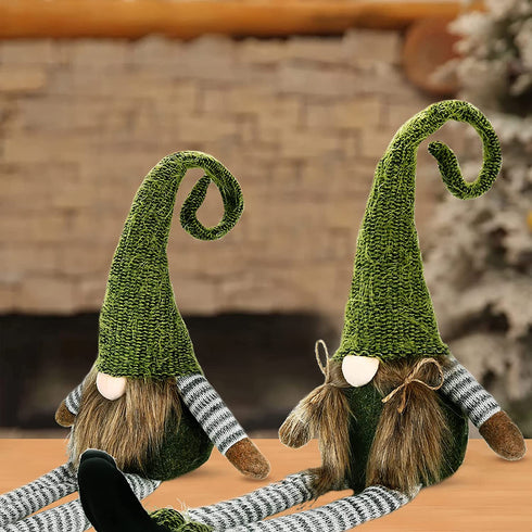 Meriwoods 2 Pack Christmas Gnomes 26 Inch, Large Stuffed Plush Tomte, Xmas Swedish Santa Indoor Decorations