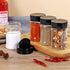 Abgream Plastic Spice Jars - 20 Pack Clear Containers Condiment Pots BPA free with Black Caps, Chalkboard labels, Chalk Marker for Storing Spice, Herbs, Salt, Pepper (5 oz)