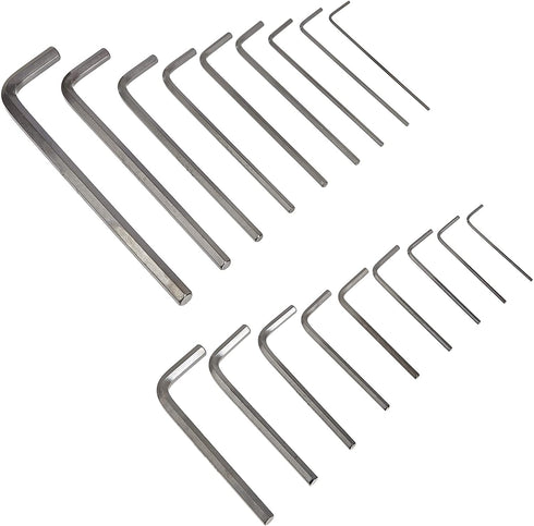 Amazon Basics 36-Piece Allen Wrench/Hex Key Set - SAE/Metric