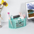 Aqua Pen Holder Organizer, Cute Office Supplies Pen and Marker Organization Essentials Desk Caddy with Drawer for Home & Office Desktop & Decor& Kitchen
