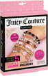 Make It Real - Juicy Couture Mini Chains and Charms - DIY Charm Bracelet Making Kit - Friendship Bracelet Kit with Charms, Beads & Cords - Arts & Crafts Bead Kit for Girls - Make 5 Bracelets