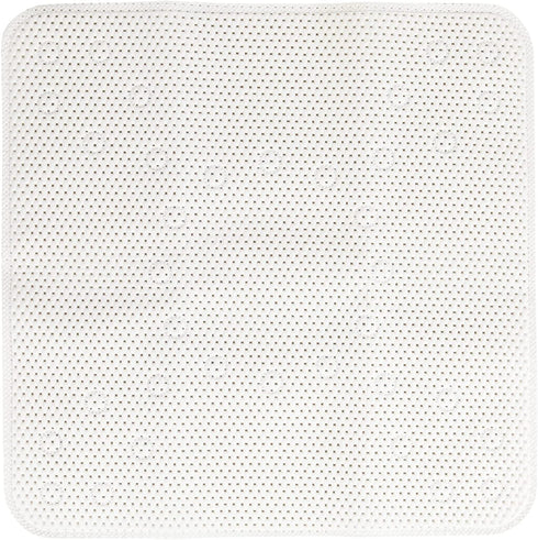 Duck Brand Softex Shower Mat, Machine Washable, 21 x 21-Inch, White, 285154