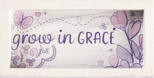 Precious Moments Grow In Grace Wood Trinket Tray 182412