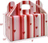 Valentine™s Day Treat Boxes 48 Pack Cardboard Hearts Goody Bag Cookie Holder Classroom Crafts Supplies Party Favors 4 Designs by Gift Boutique Measures: 6.2 x 3.5 x 3.5 Inches