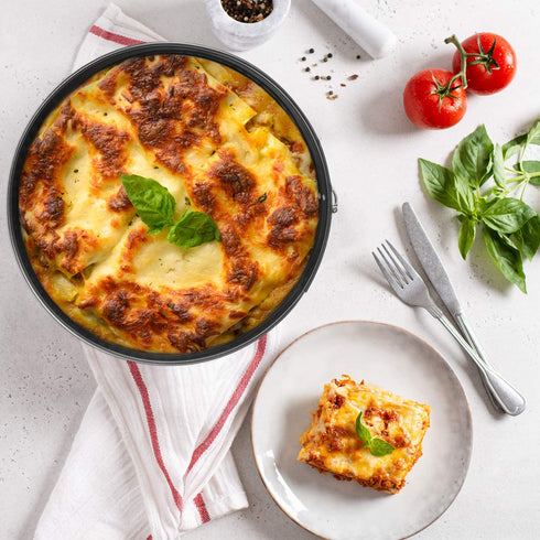 Hiware 7 Inch Non-stick Springform Pan/Cheesecake Pan/Leakproof Cake Pan with 50 Pcs Parchment Paper - Accessories for Instant Pot 6, 8 Qt Pressure Cooker