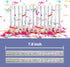 Battife Confetti Wands 10Pack Colorful Tissue Paper Confetti Flick Flutter Sticks for Wedding Celebrations, Anniversary, Birthday Parties, 7.8 inch