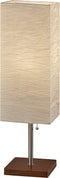 Adesso 8021-15 Dune Table Lamp, Walnut