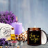 HUTYRT Lavender Scented Candles - Thinking of You Gifts for Women - A Hug in a Jar Candles - I Miss You Gifts,Get Well Gift for Her, Girlfriend, Boyfriend, Friends