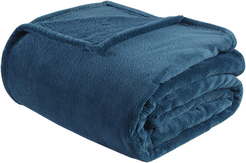 Intelligent Design Microlight Plush Luxury Oversized Blanket Premium Soft Cozy for Bed, Couch or Sofa, King, Teal