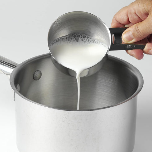 Measuring Cups 7 Piece Set of Quality Professional Grade 18:8 Stainless Steel-Perfect for Dry and Liquid Ingredients