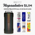 Br¼Mate Hopsulator Slim Double-walled Stainless Steel Insulated Can Cooler for 12 Oz Slim Cans (Glitter Charcoal)