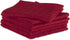 DII Basic Terry Collection Solid Windowpane Dishcloth Set, 12x12, Wine, 6 Piece