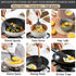 Silicone Cooking Kitchen Utensil Set, Umite Chef 34pcs Heat Resistant Kitchen Utensils with Holder, Kitchen Spatula Set with Wooden Handle, Kitchen Gadget Tools for Nonstick cookware-Grey(BPA Free)