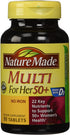 Nature Made Multi for Her 50+, Tablets, 90 Count