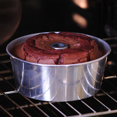 Crown Angel Food Cake Pan 10", Extra Sturdy, One-piece Design, Easy Clean, Made in Canada