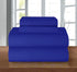 Elegant Comfort Luxury Soft 1500 Thread Count Egyptian 4-Piece Premium Hotel Quality Wrinkle Resistant Bedding Set, All Around Elastic Fitted Sheet, Deep Pocket up to 16inch, Twin/Twin XL, Royal Blue