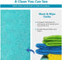 AIDEA Microfiber Cleaning Cloths-50PK, All-Purpose Softer Highly Absorbent, Lint Free - Streak Free Wash Cloth for House, Kitchen, Car, Window, Gifts(12in.x 12in.)
