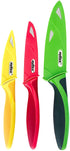 ZYLISS 3 Piece Value Knife Set with Sheath Covers, Stainless Steel