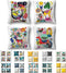 wyooxoo Throw Pillow Covers 18 x 18 Decorative Outdoor Pillow Covers Cushion Covers Kids Cartoon Animal Pillow Cases Set of 4 for Sofa Couch Children Room Bed Chair Home Decor