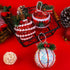 Aneco 12 Pack Christmas Ball Ornaments Xmas Balls Baubles Set Assorted Styles Foam Christmas Tree Baubles with Pine Cones and Berries for Holiday Wedding Party Decoration