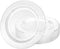 Premium Quality Heavyweight Plastic Plates China Like. Wedding and Party Dinnerware Plastic Plates 9 inch, Crystal Clear - Value Pack 30 Count