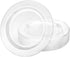 Premium Quality Heavyweight Plastic Plates China Like. Wedding and Party Dinnerware Plastic Plates 9 inch, Crystal Clear - Value Pack 30 Count