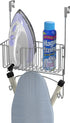 Simple Houseware Over-The-Door/Wall-Mount Ironing Board Holder, Chrome