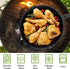 10 Inch Cast Iron Skillet Pan Small Frying Pan, Pre-Seasoned for Non-Stick Like Surface, Cookware Oven/Broiler/Grill Safe, Kitchen Deep Fryer, Restaurant Chef Quality