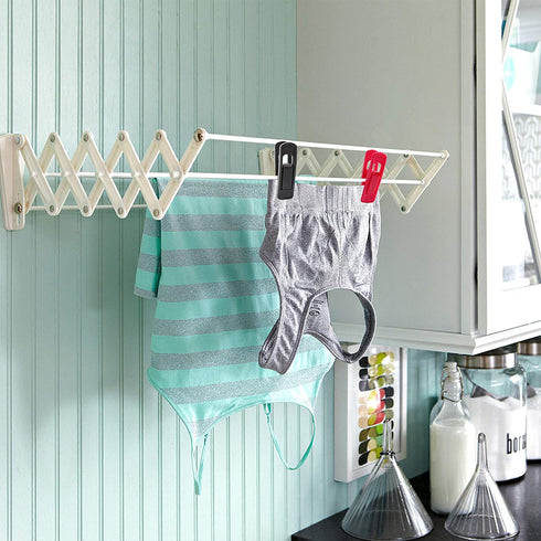 Regilt 100 Pack Plastic Finger Clips for Hanger Multi-Purpose Washing Clothes Pins Strong Pinch Grip Clips for Slim Line Baby Clothes, Velvet Clothing, Pants, Skirt (Black, 60)