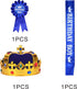 Birthday King Crown and Sash for Boy,Birthday Boy Prince Crown Sash and Pin for Boy,It™s My Birthday King Crown Kids,Birthday Boy Gifts,Birthday Crown King Birthday Party Decoration,Birthday Boy