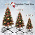 Christams Tree Stand, Heavy Duty Xmas Tree Stand Base for 4 to 10FT Artificial Trees 2.1 Inch Diameter Folding Metal Tree Stand