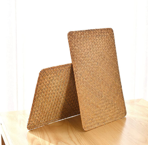 NIWRVMKA Table Woven Placemats Set of 4,Place Mats Indoor ,Table Mats,Table mat,Placemats for Dining Table,Place Mat,Woven Placemat,Heat Resistant Washable Rustic Outdoor Yellow Placemats