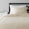 Amazon Basics Cotton Blend Jersey Duvet Cover Set - Twin/TwinXL, Oatmeal Heather