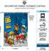 Franco HN4588 Kids Bathroom Decorative Fabric Shower Curtain, 72" x 72?, Paw Patrol