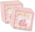 Pink and Gold 1st Birthday Party Supplies Set Plates Napkins Cups Tableware Kit for 16