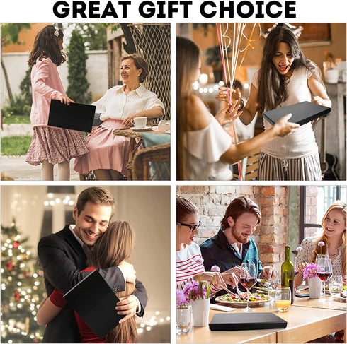 Cheese Knife Set,6pc Stainless Steel Cheese Knives Cutter for Charcuterie Board with Spreader/Slicer/Fork,Charcuterie Utensils with Wood Handle,Exquisite Cheese Butter Tool Collection Gifts Set